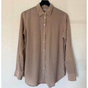 Everlane Washable Silk - Burnt Sugar